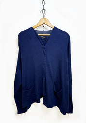 Slouchy Fit Button Front Cardigan