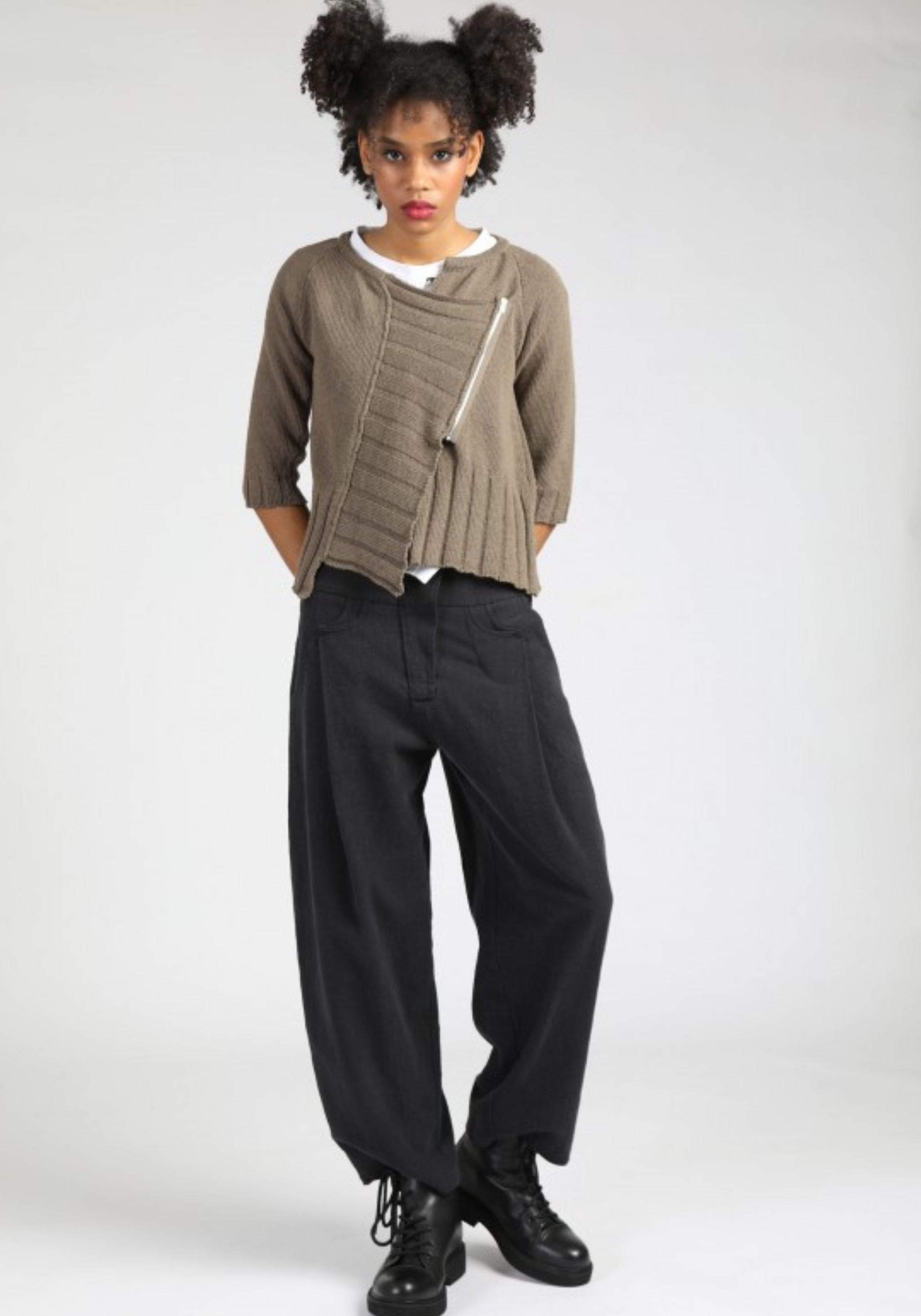 Pleat Detail Trousers