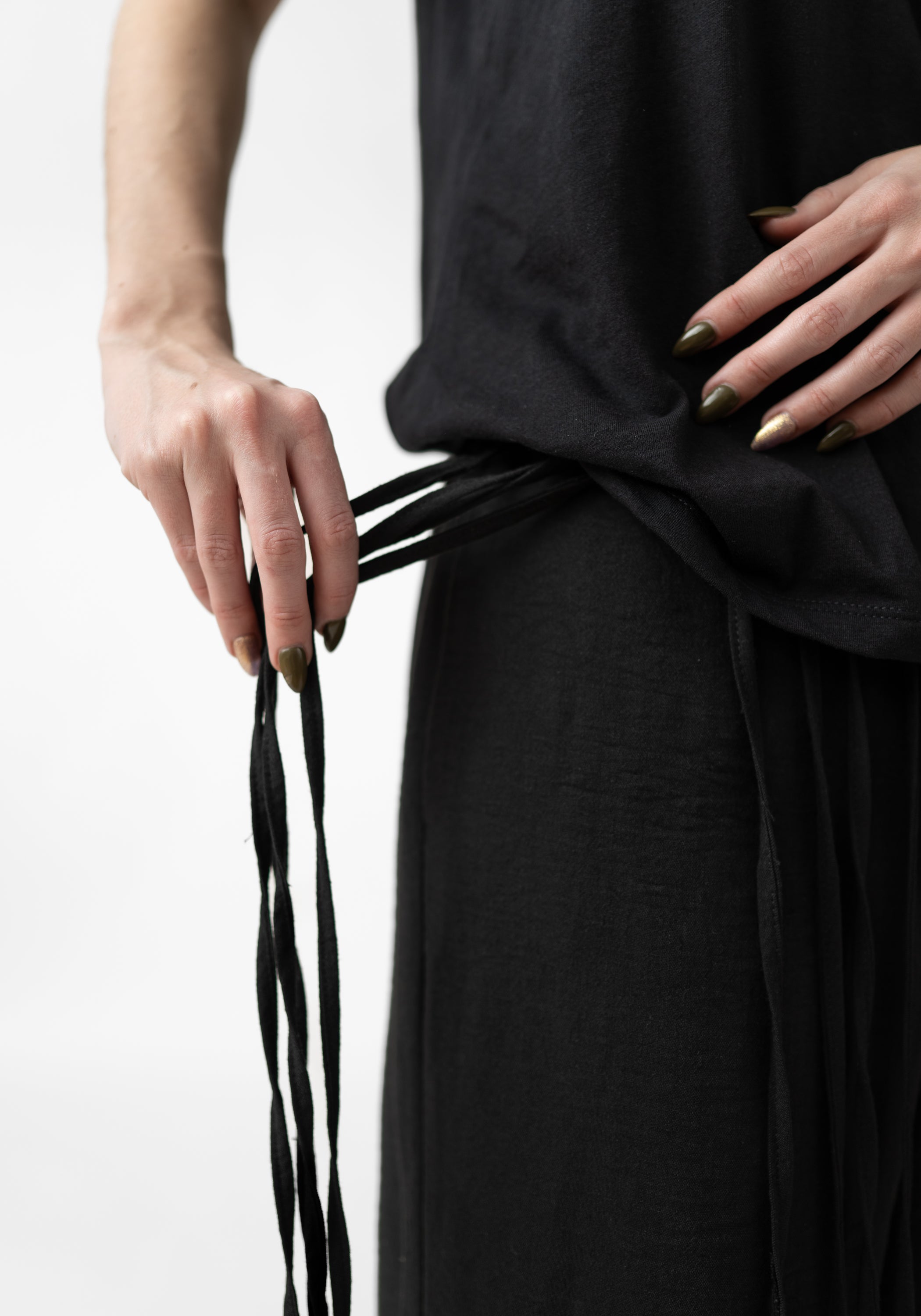 Alida Fringe Detail Straight Leg Pants - December Thieves