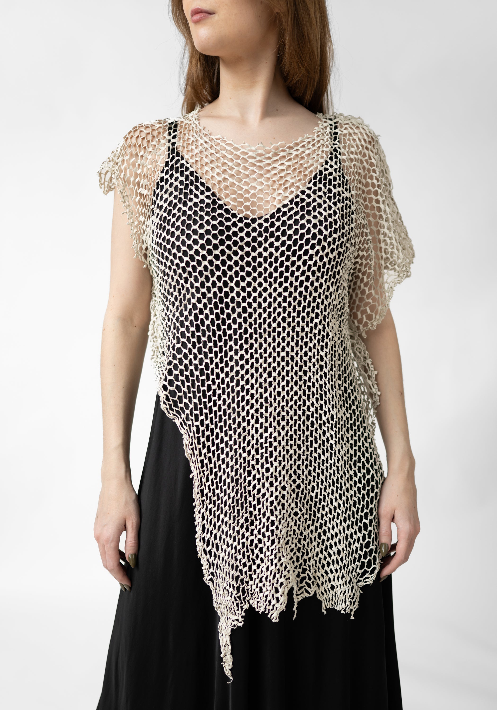 Flora Laser Cut Leather Pullover - December Thieves