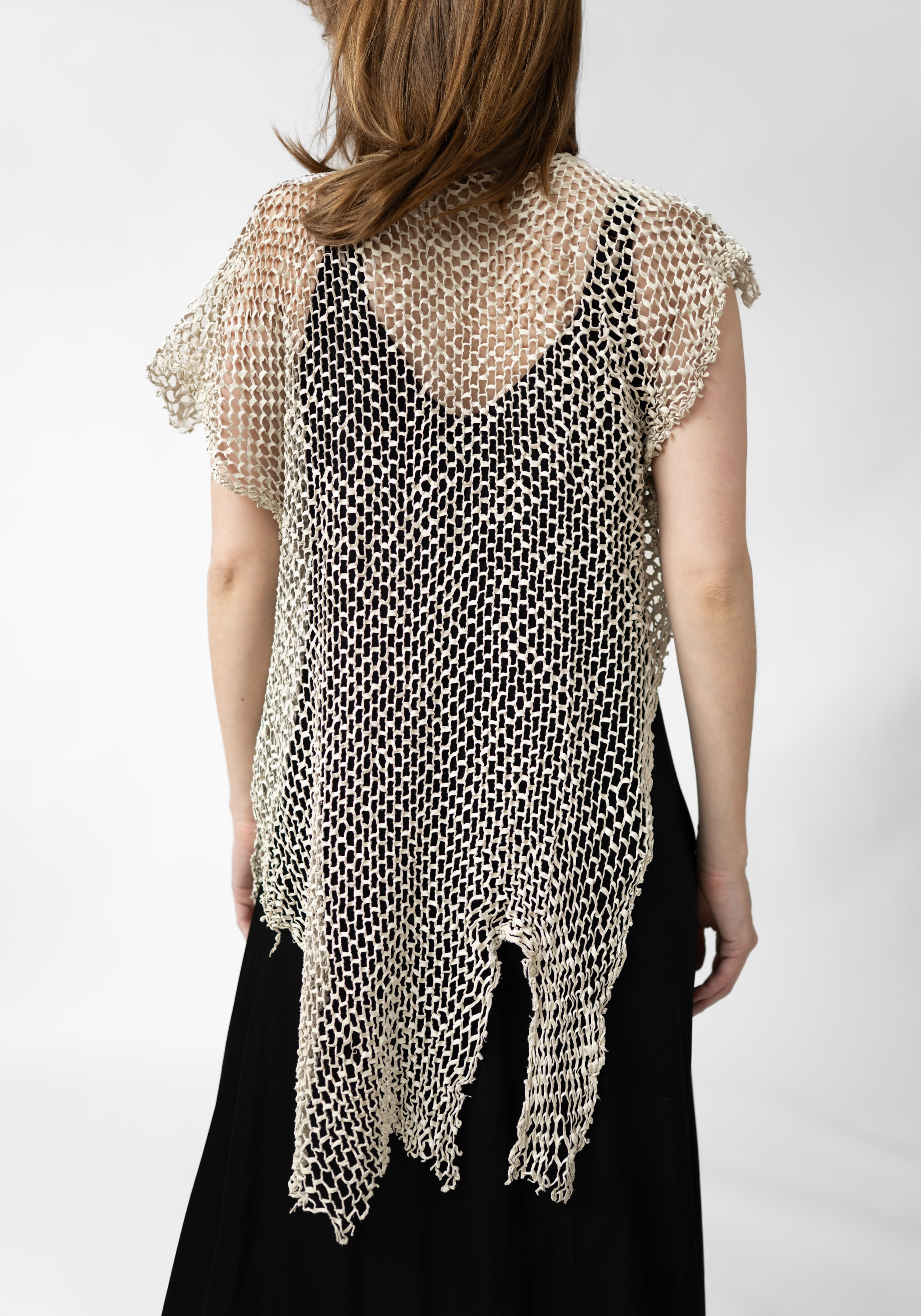 Flora Laser Cut Leather Pullover - December Thieves