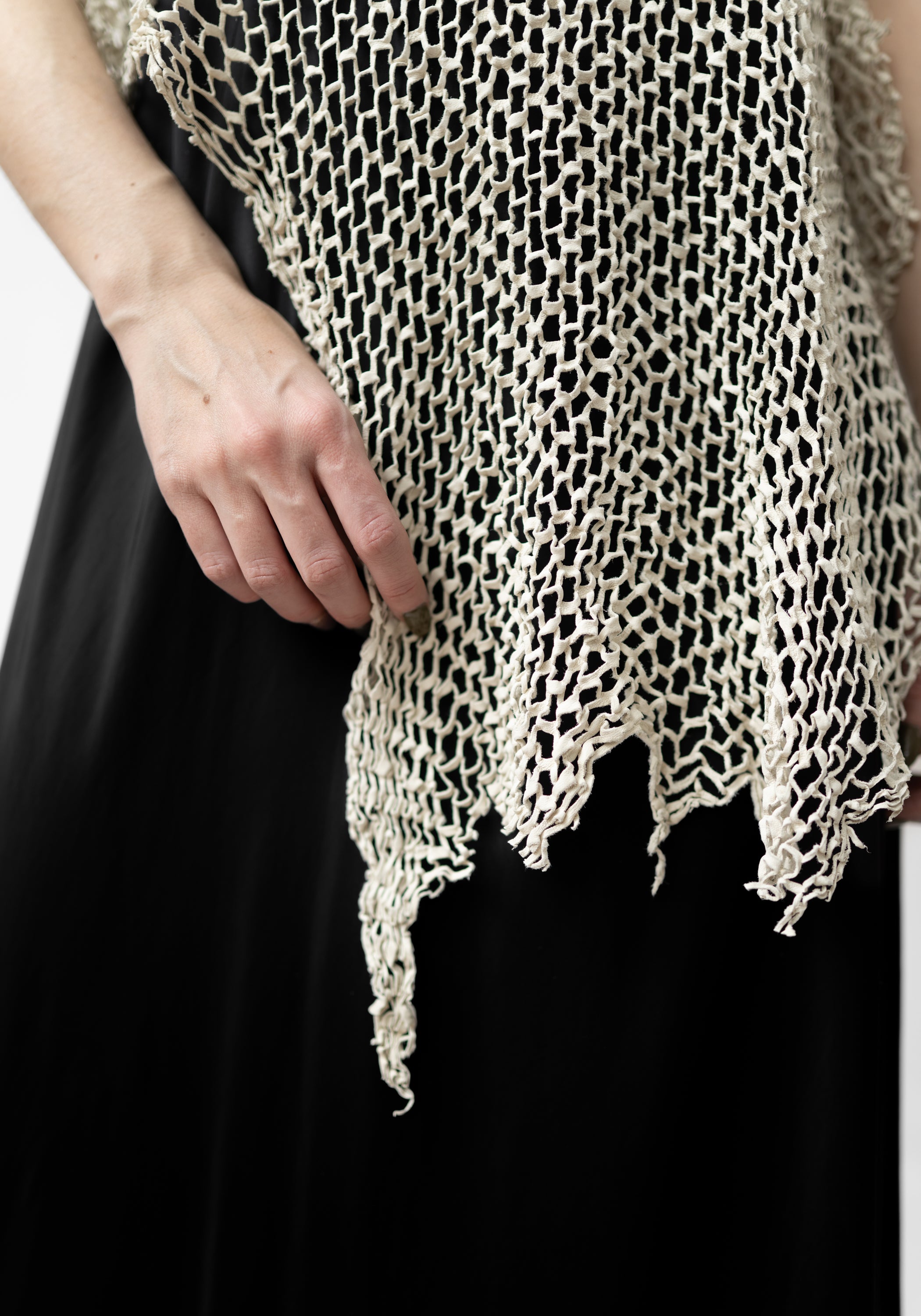 Flora Laser Cut Leather Pullover - December Thieves