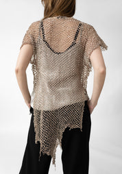Flora Laser Cut Leather Pullover - December Thieves
