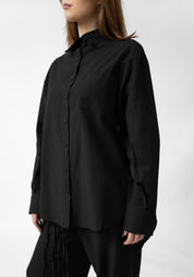 Bianca Oversized Open Back Tie Detail Blouse - December Thieves