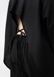 Bianca Oversized Open Back Tie Detail Blouse - December Thieves