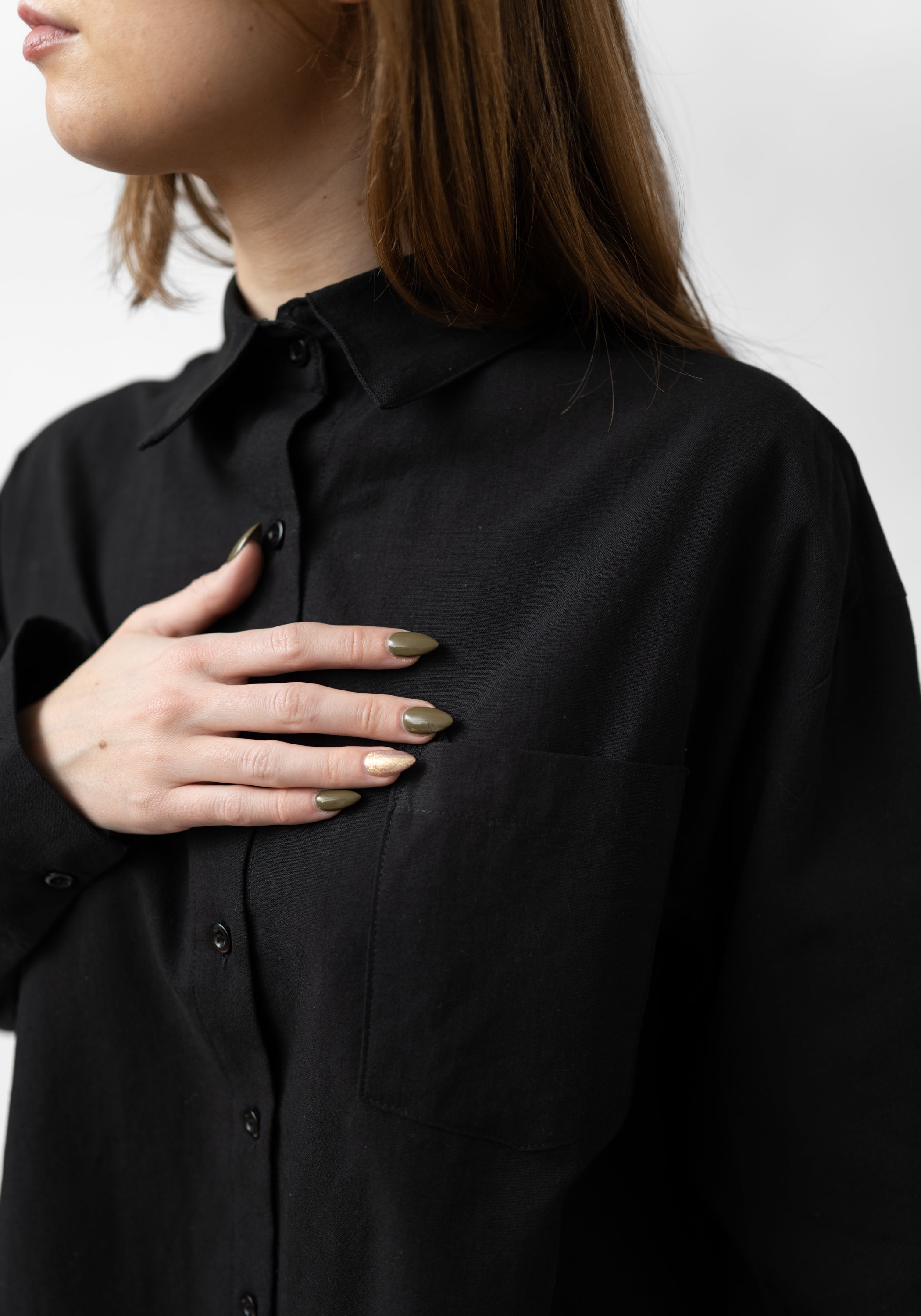 Bianca Oversized Open Back Tie Detail Blouse - December Thieves