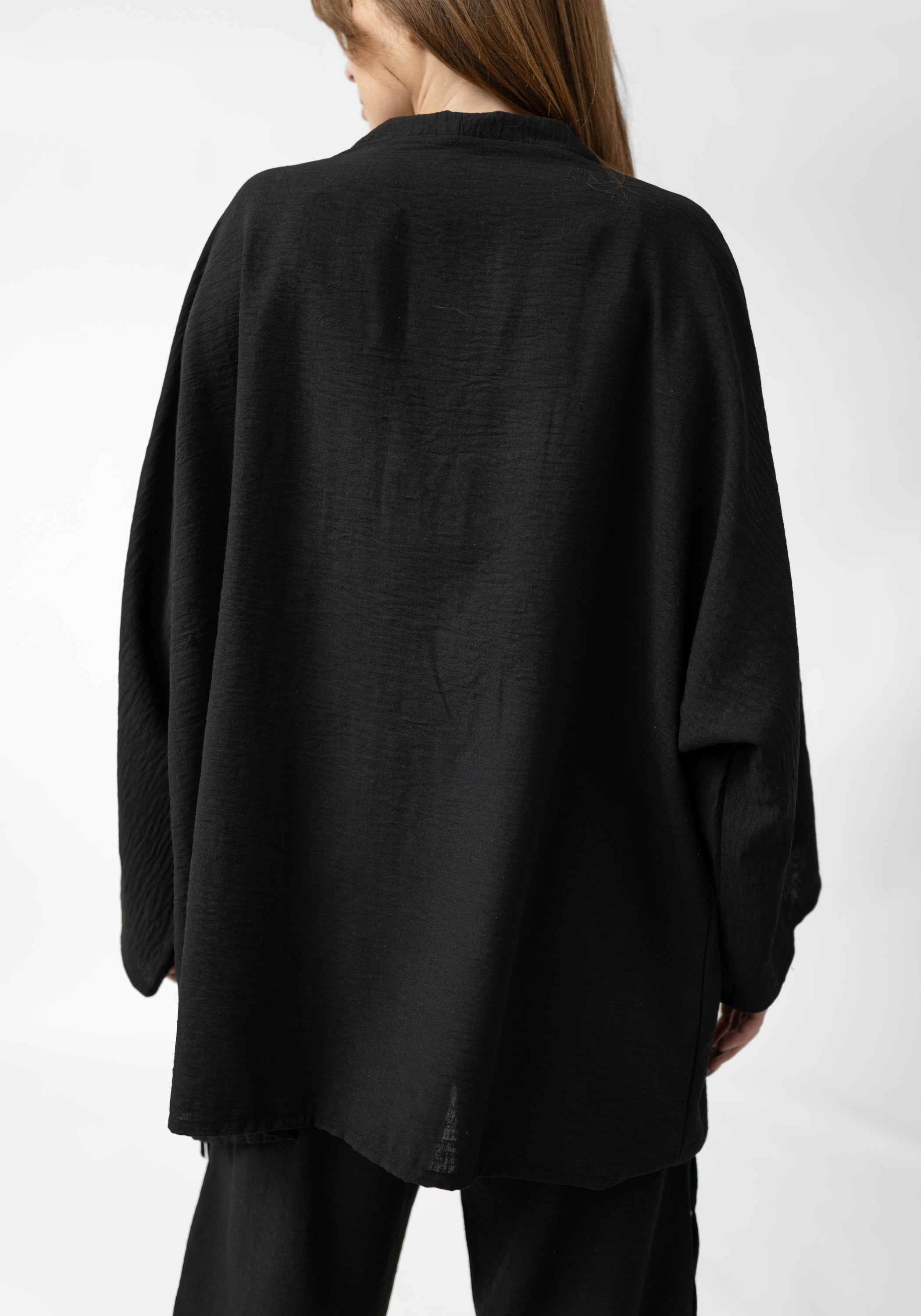 Adele Asymmetric Fringe Detail Linen Blend Jacket - December Thieves
