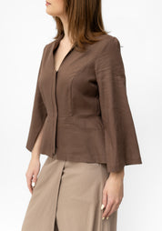 Libertine Cropped Slit Sleeve Jacket