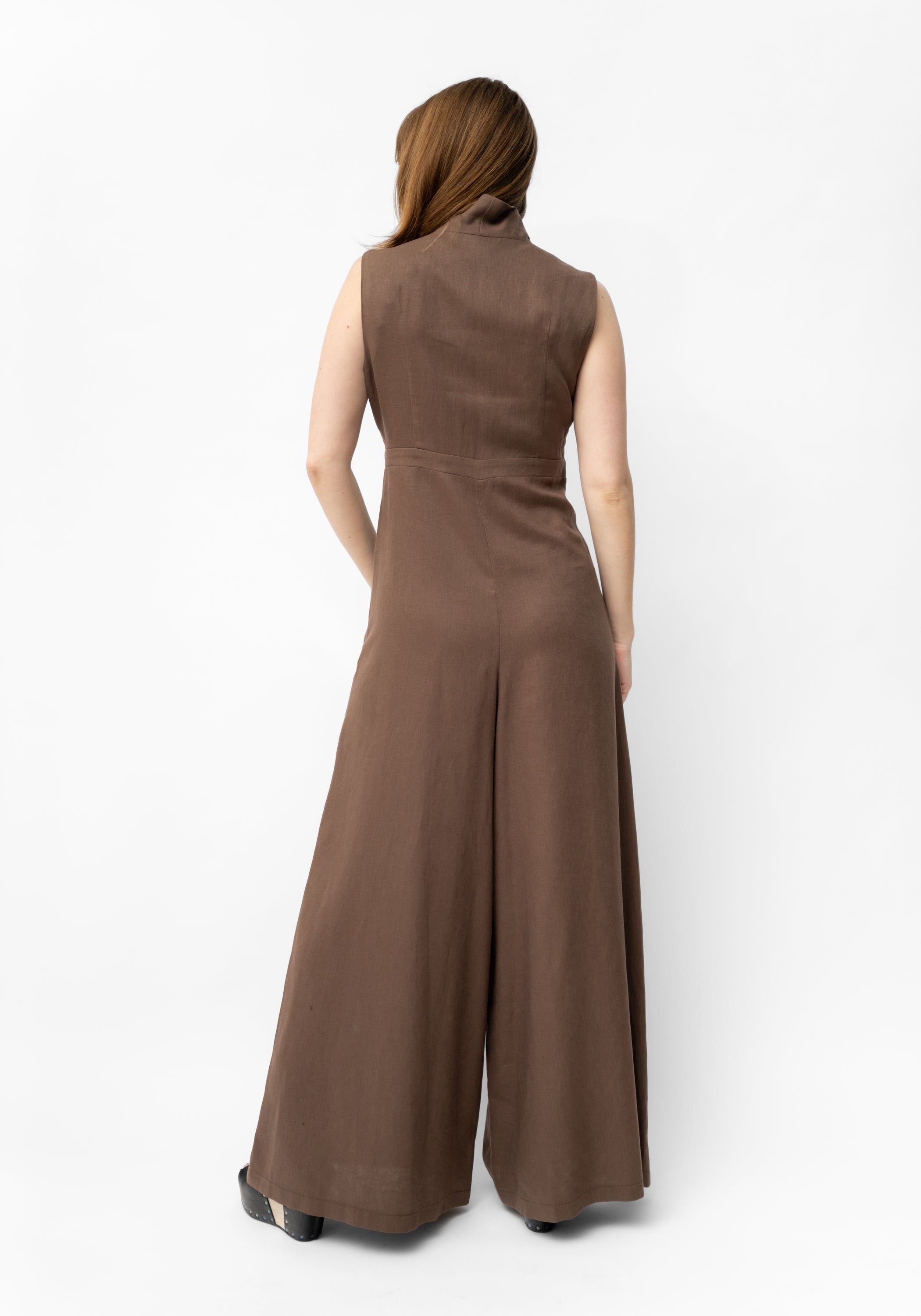 Augustus Blackwell Wide Leg Sleeveless Jumpsuit