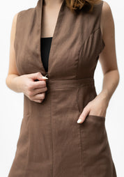 Augustus Blackwell Wide Leg Sleeveless Jumpsuit