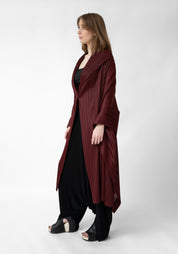 Oversized Pleated Shawl/Jacket