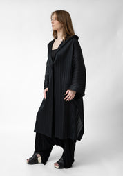 Oversized Pleated Shawl/Jacket