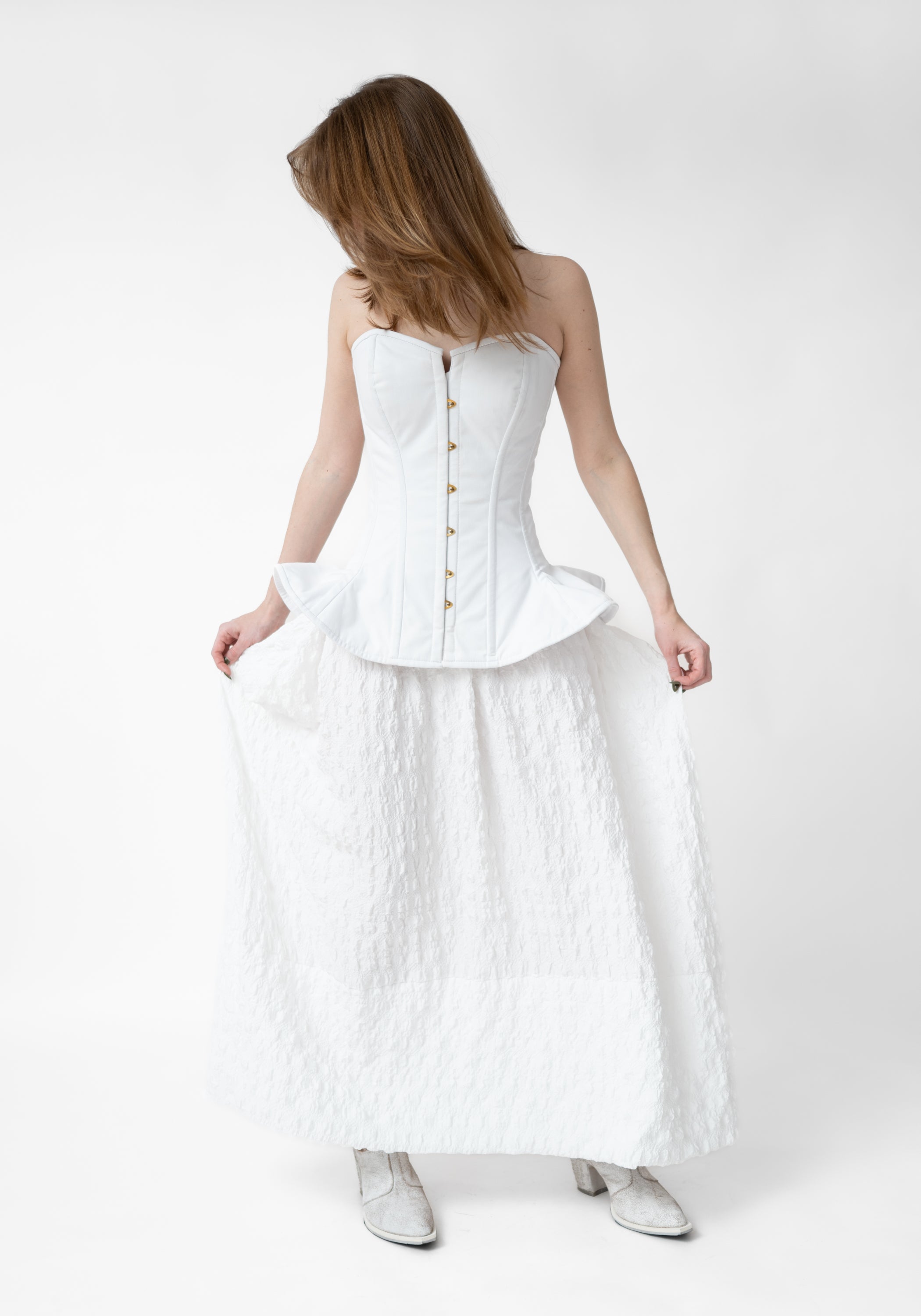 The Ramona Peplum Corset - December Thieves