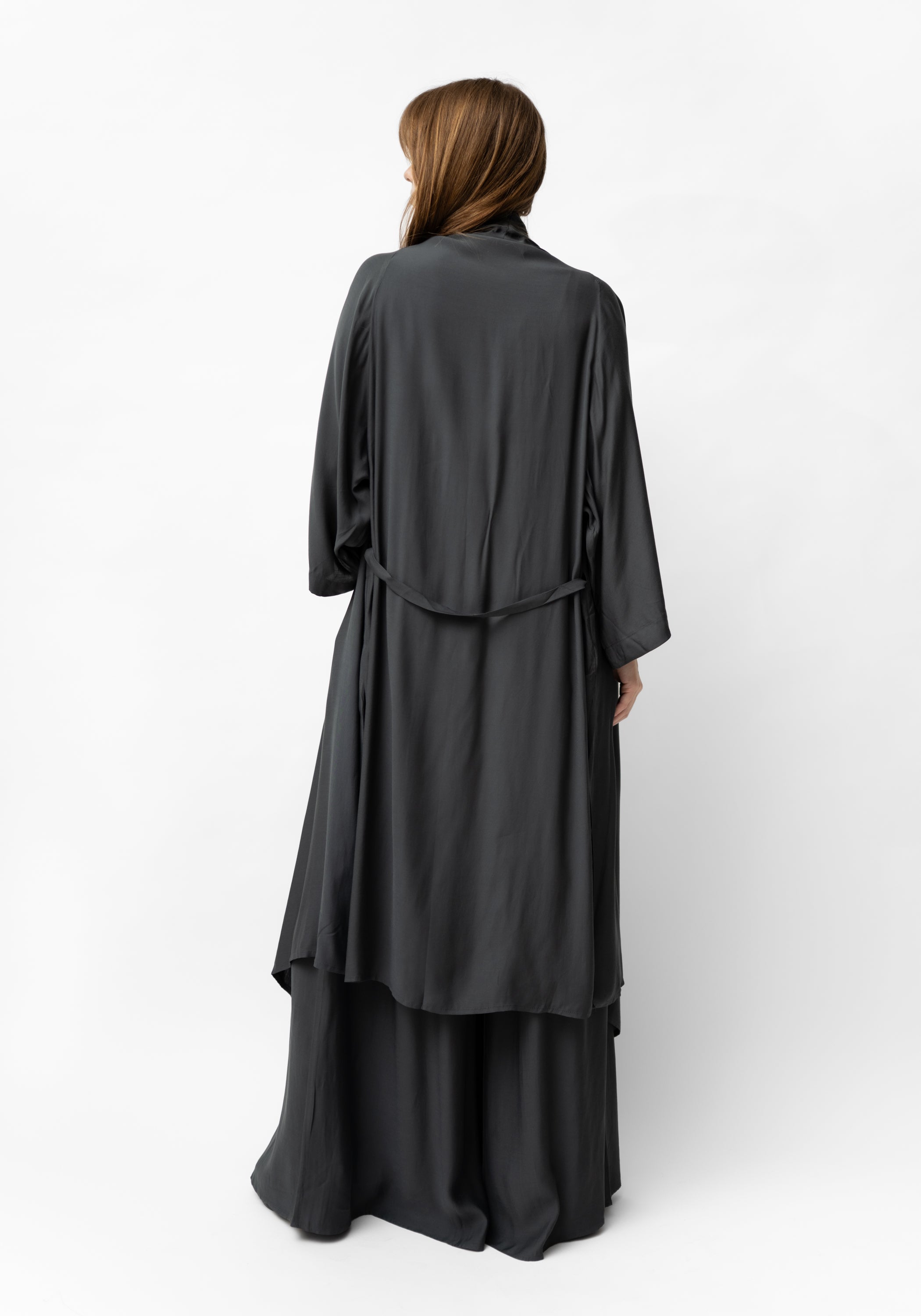 Draped Ruche Neck Jacket