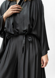 Draped Ruche Neck Jacket