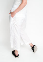 Semi-Sheer Drop Seat Wide Leg Pants