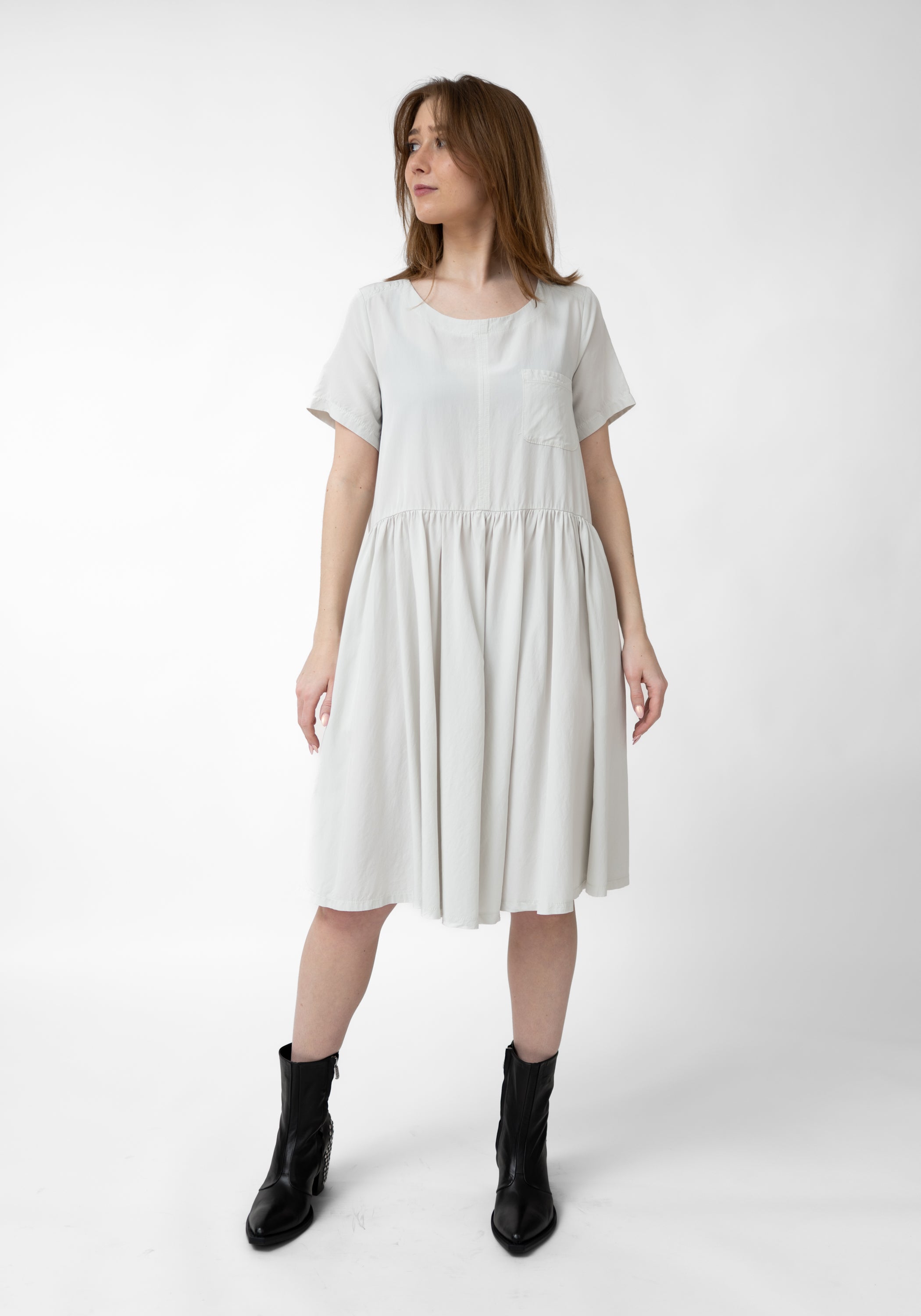 Oversized Gathered Waist Dress - December Thieves