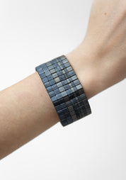 Slate Beaded Cuff - December Thieves