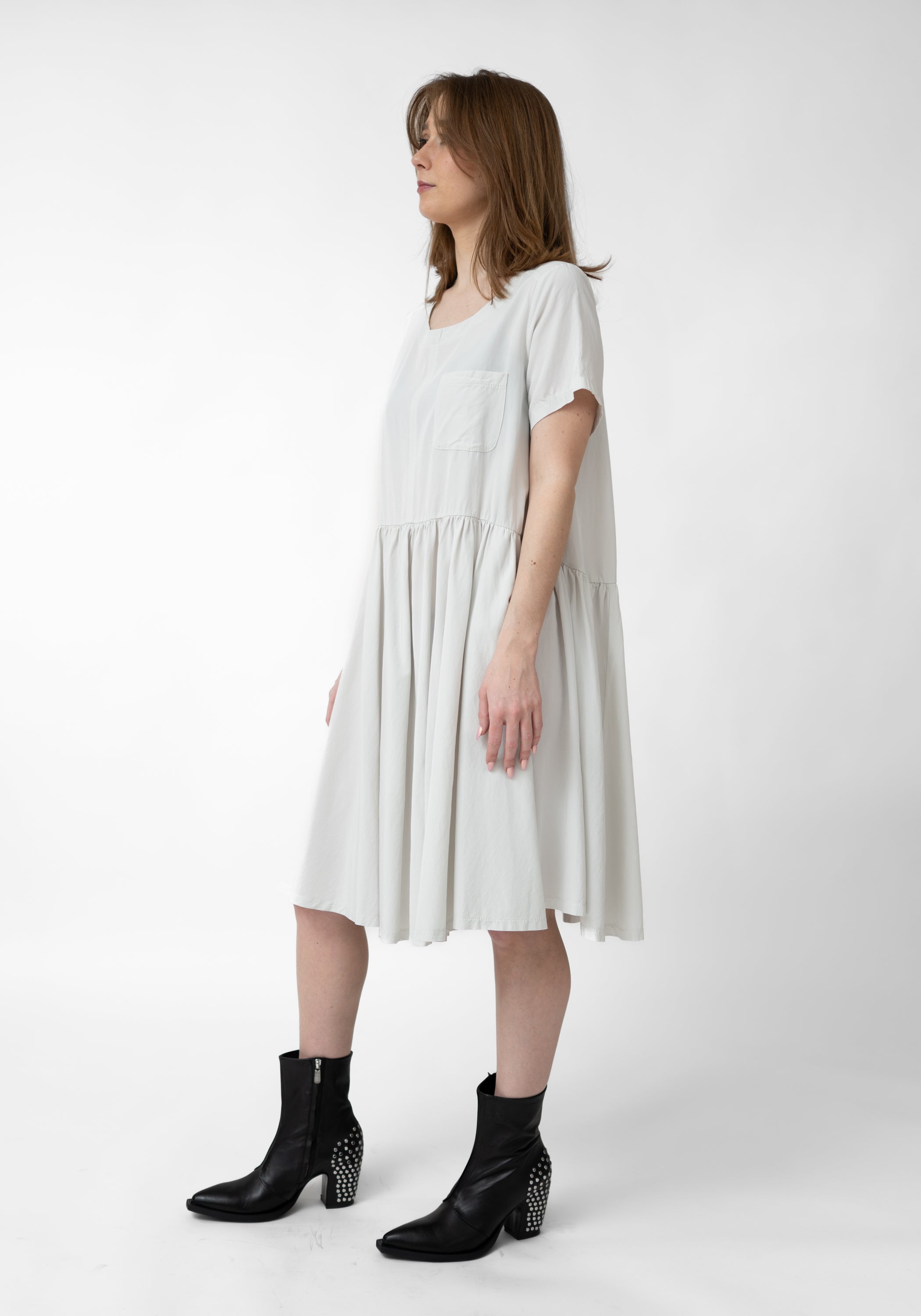Oversized Gathered Waist Dress - December Thieves