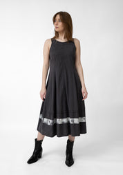 Printed Sleeveless Full Skirt Dress - December Thieves