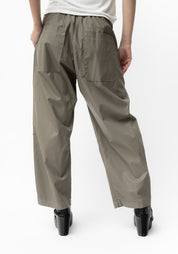 Coated Dart Detail Pants in COBALT, TOAST or BLACK