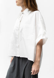 Tab Sleeve Blouse