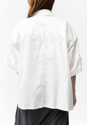 Tab Sleeve Blouse