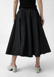 Zip Front Pocket Details A-Line Skirt - December Thieves