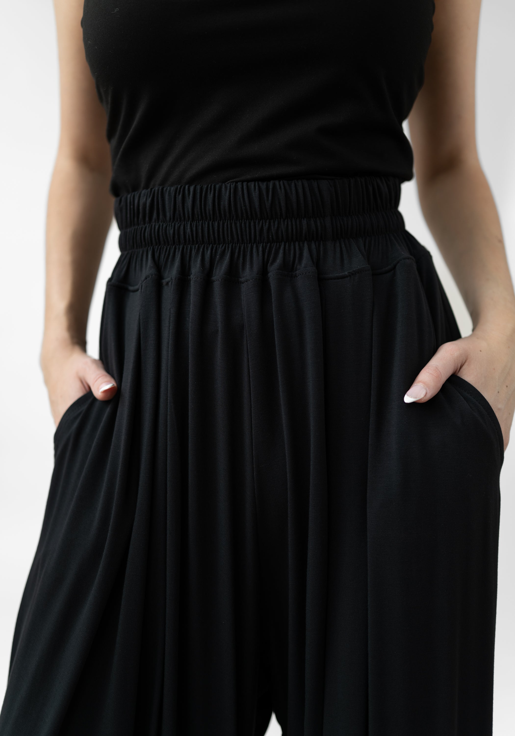 Wide Leg Bamboo Jersey Pants - December Thieves