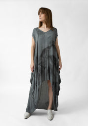 Asymmetric Sleeveless Maxi Dress - December Thieves