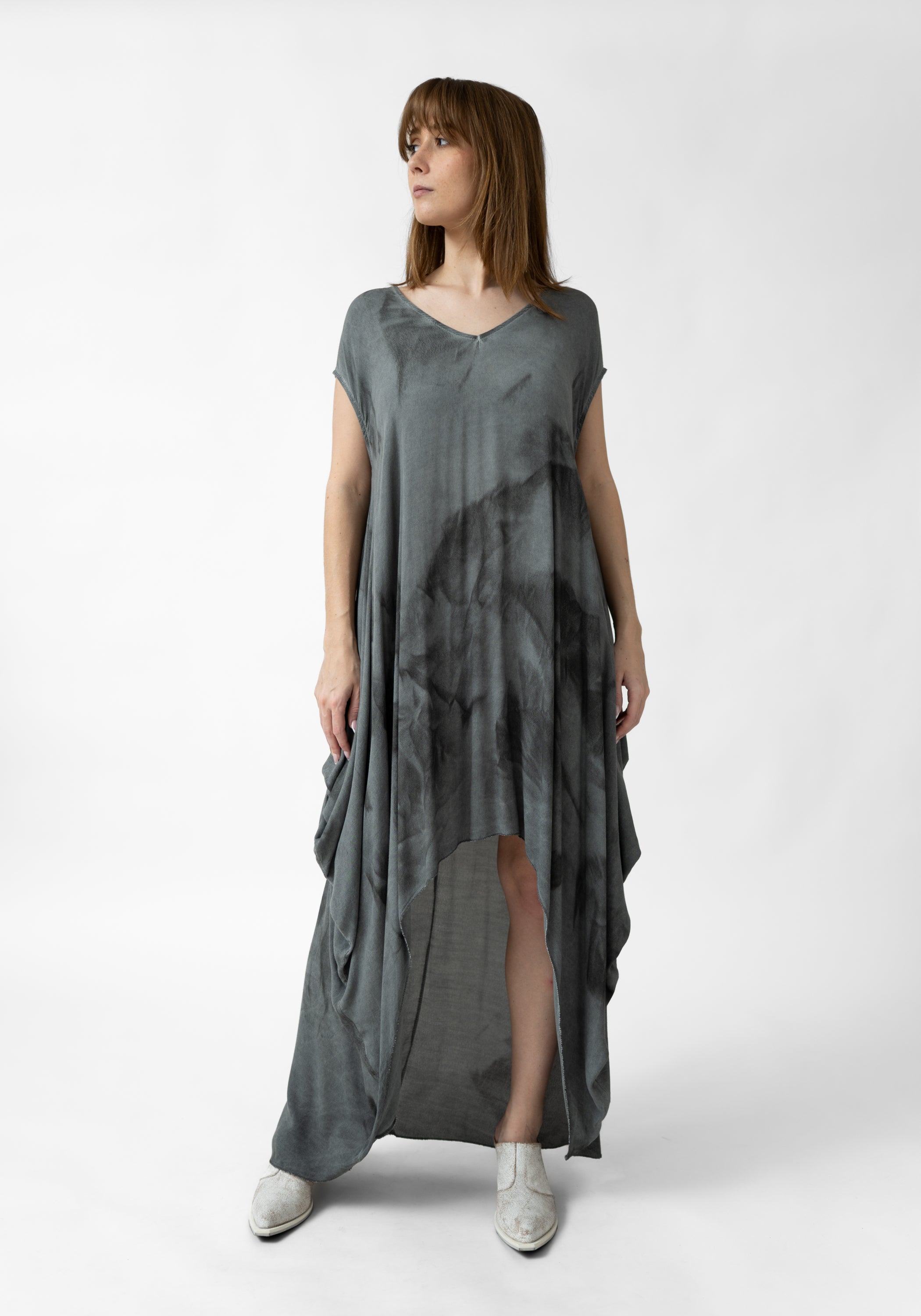 Asymmetric Sleeveless Maxi Dress - December Thieves