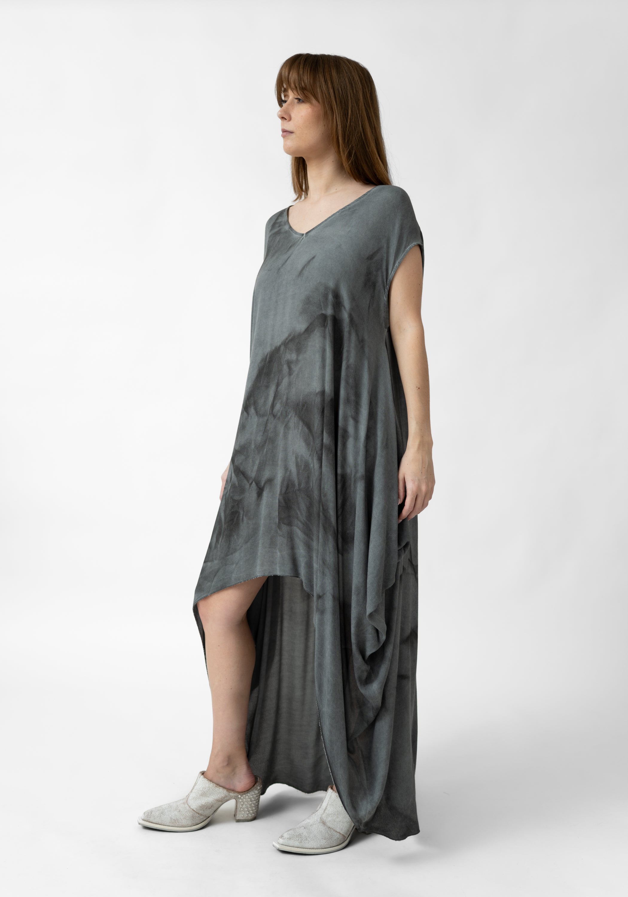 Asymmetric Sleeveless Maxi Dress - December Thieves