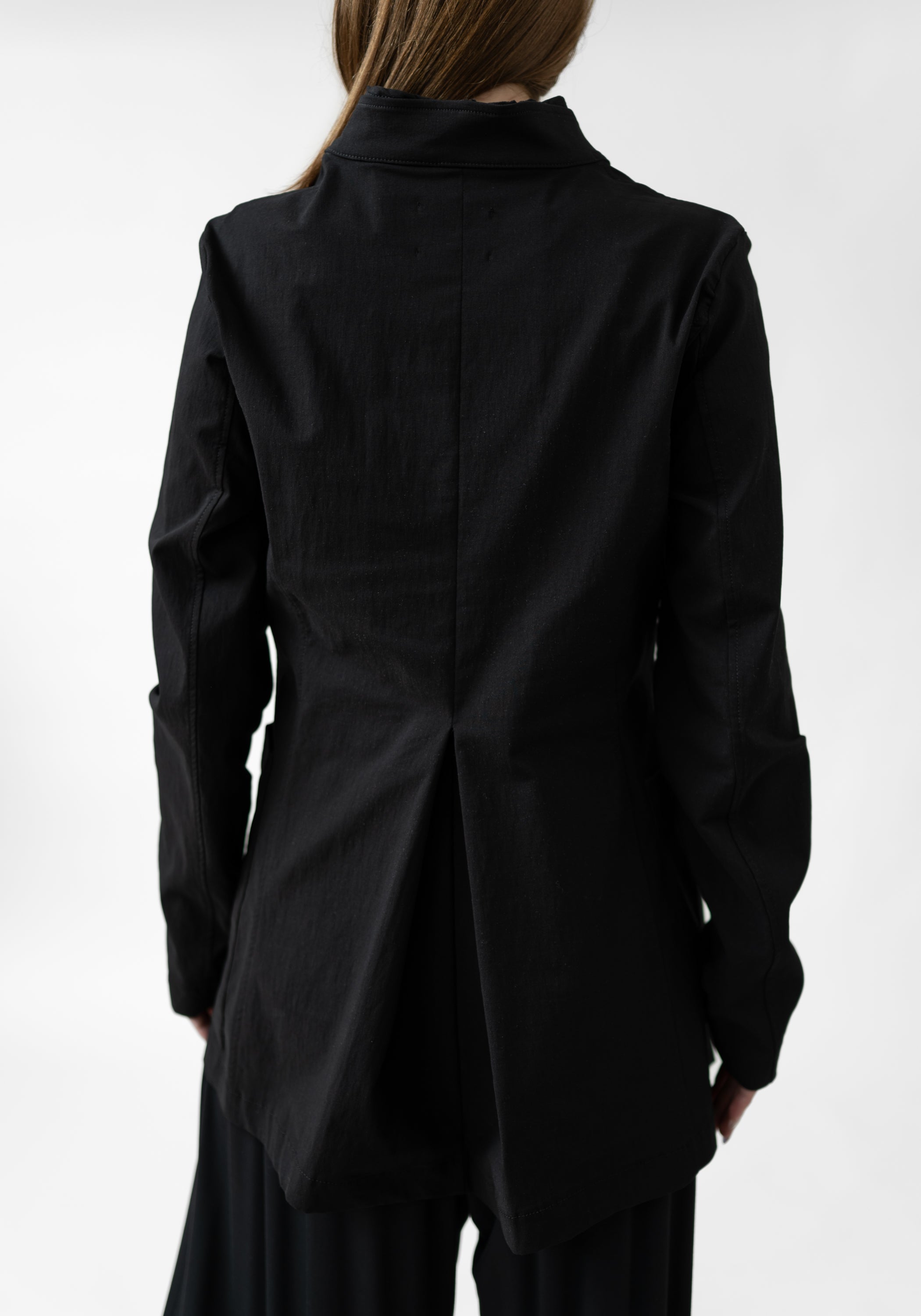 Tie Front Ruffle Blazer - December Thieves