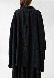 Oversized Drop Shoulder Linen Jacket - December Thieves