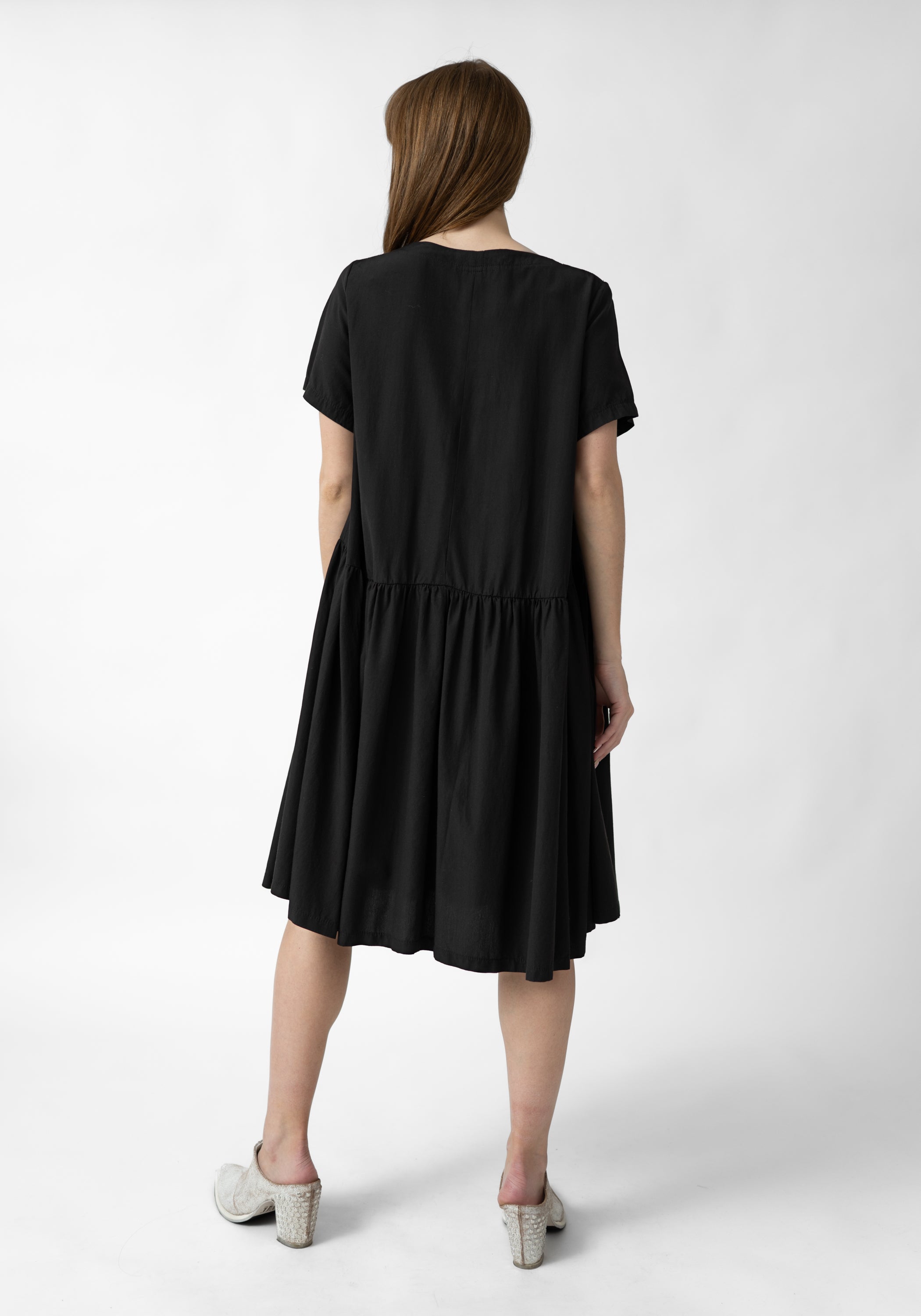 Oversized Gathered Waist Dress - December Thieves