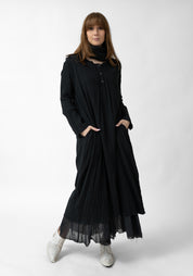 Vera Crinkle Maxi Dress With Snood - December Thieves