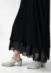 Vera Crinkle Maxi Dress With Snood - December Thieves