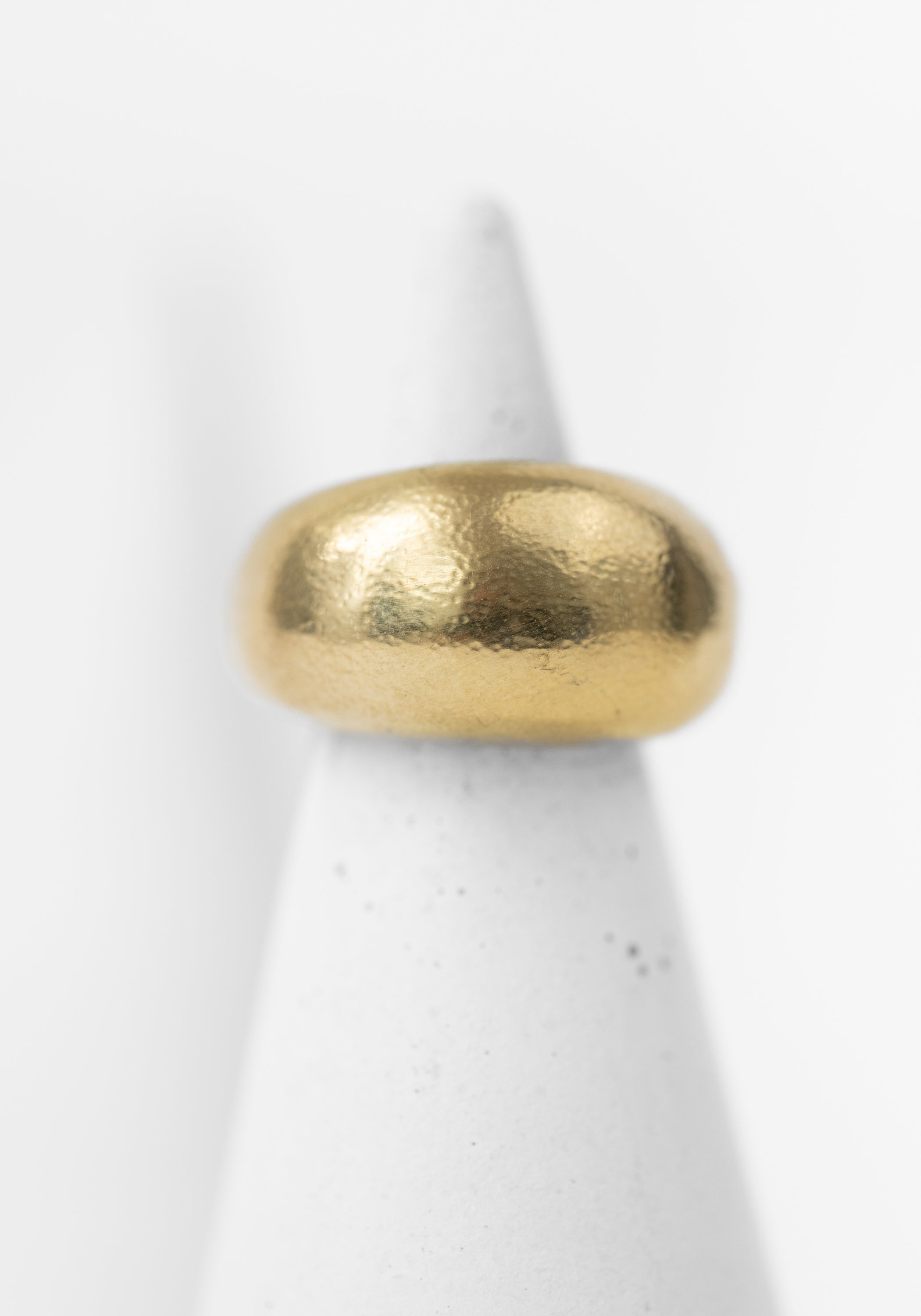 Gold Plated Domed Ring