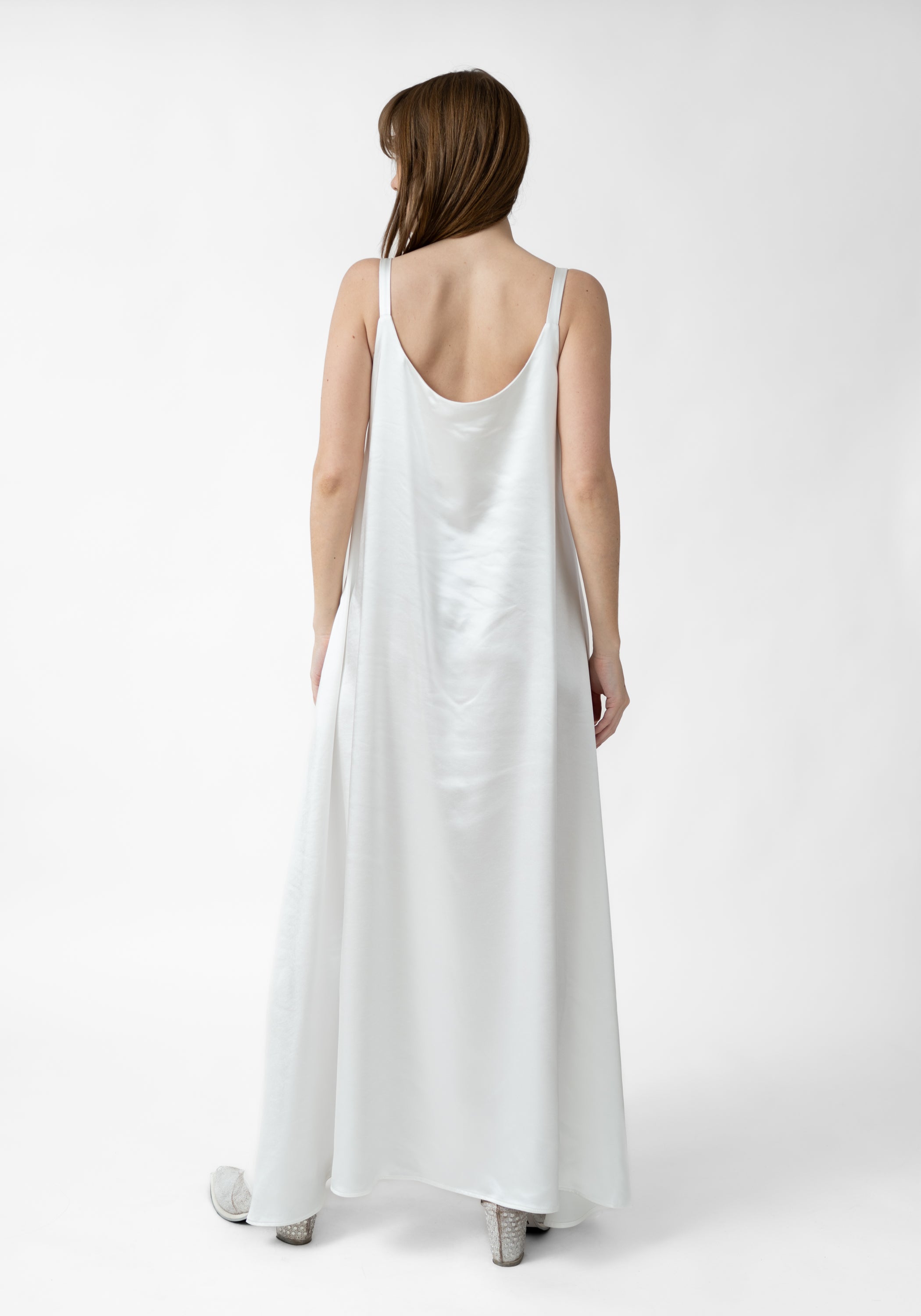 Sateen Slip Dress