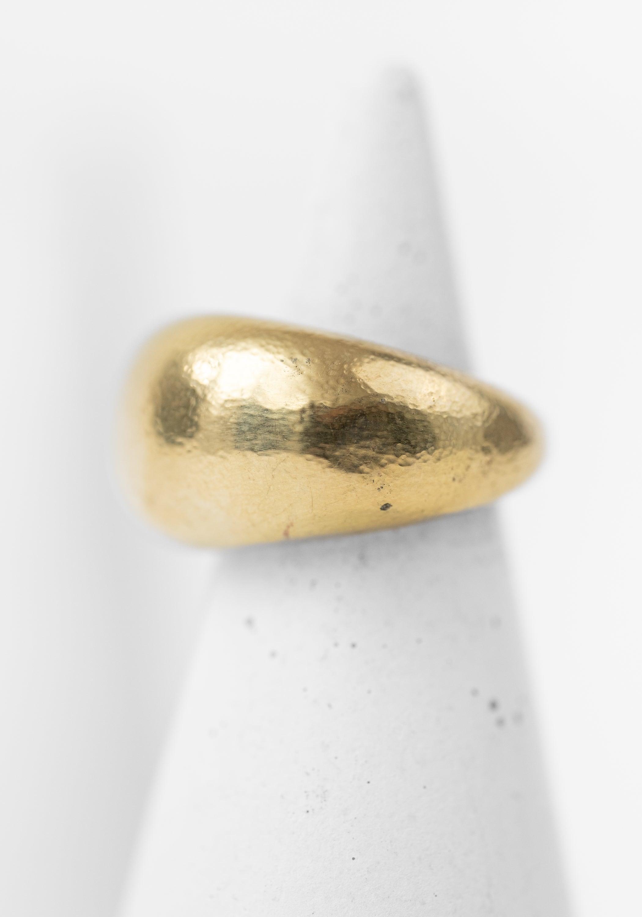 Gold Plated Domed Ring