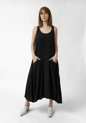 Paneled A-Line Maxi Bubble Dress - December Thieves