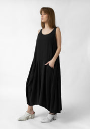 Paneled A-Line Maxi Bubble Dress - December Thieves