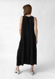 Paneled A-Line Maxi Bubble Dress - December Thieves