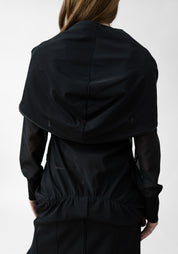 Double Layered Zip Front Mesh Jacket - December Thieves