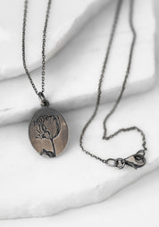 'Beautiful Eyes' Sterling Pendant Necklace