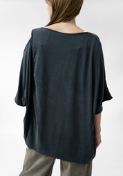 Sparta Oversized Cut Out Shoulder Top