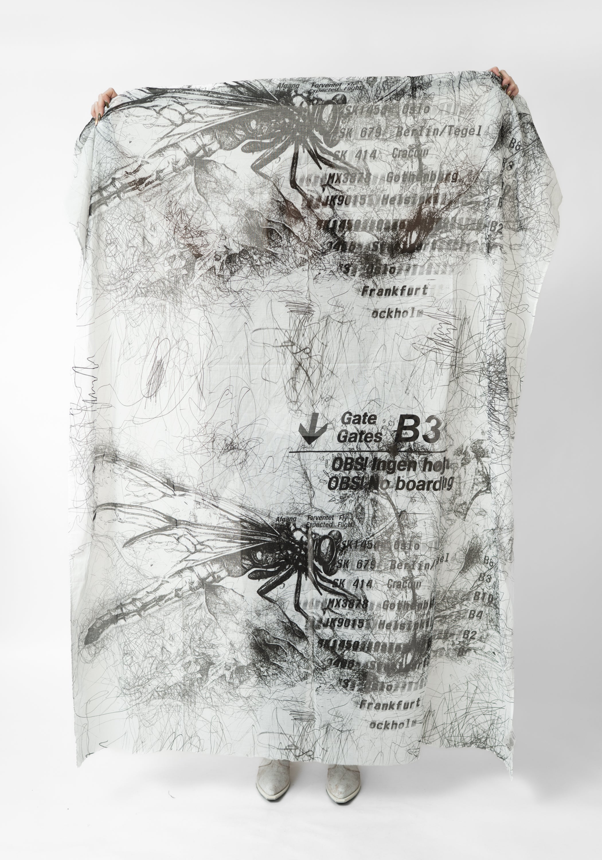 Avisto Printed Scarf - December Thieves