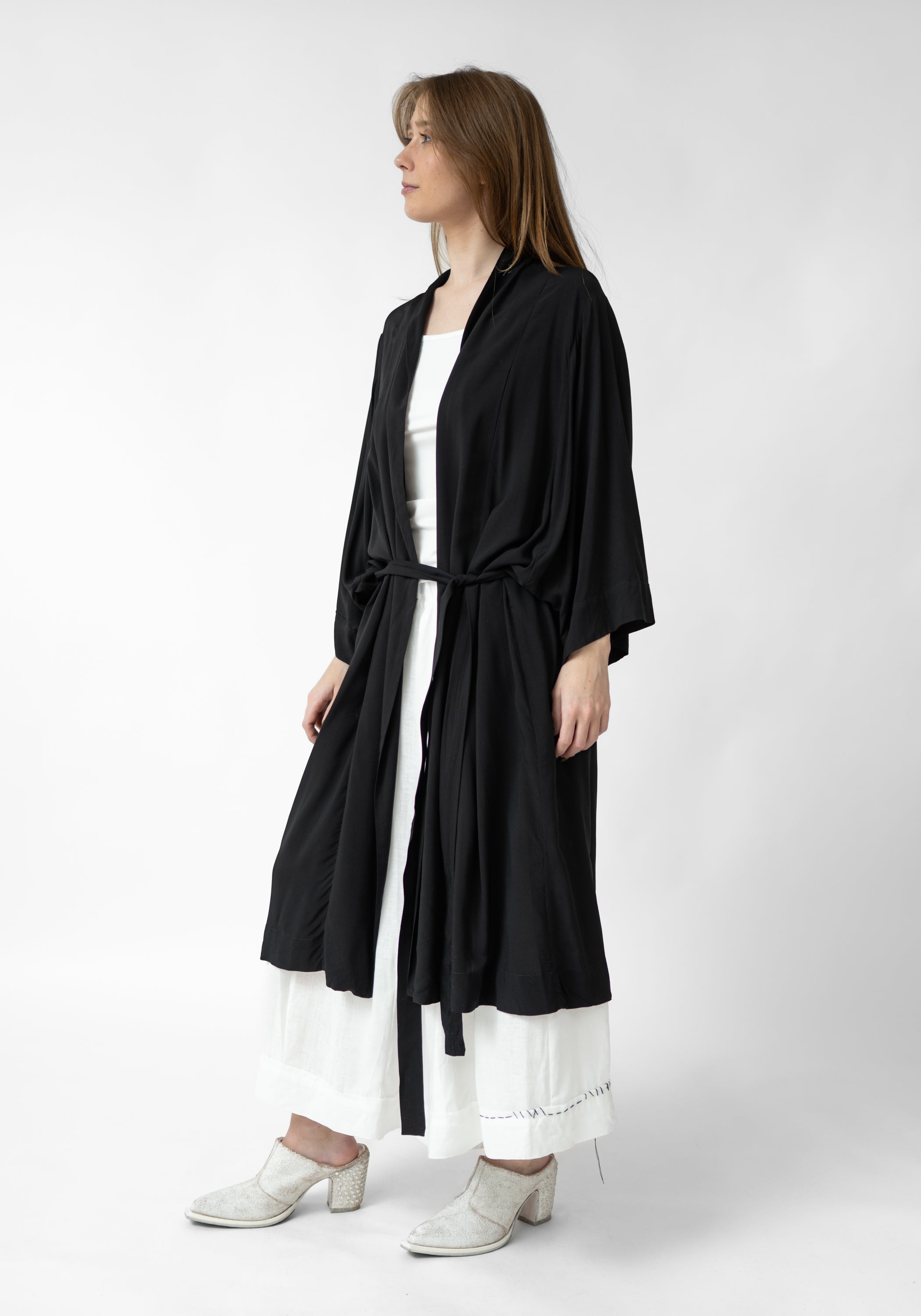 Kinno Oversized Lightweight Tie Waist Jacket - December Thieves