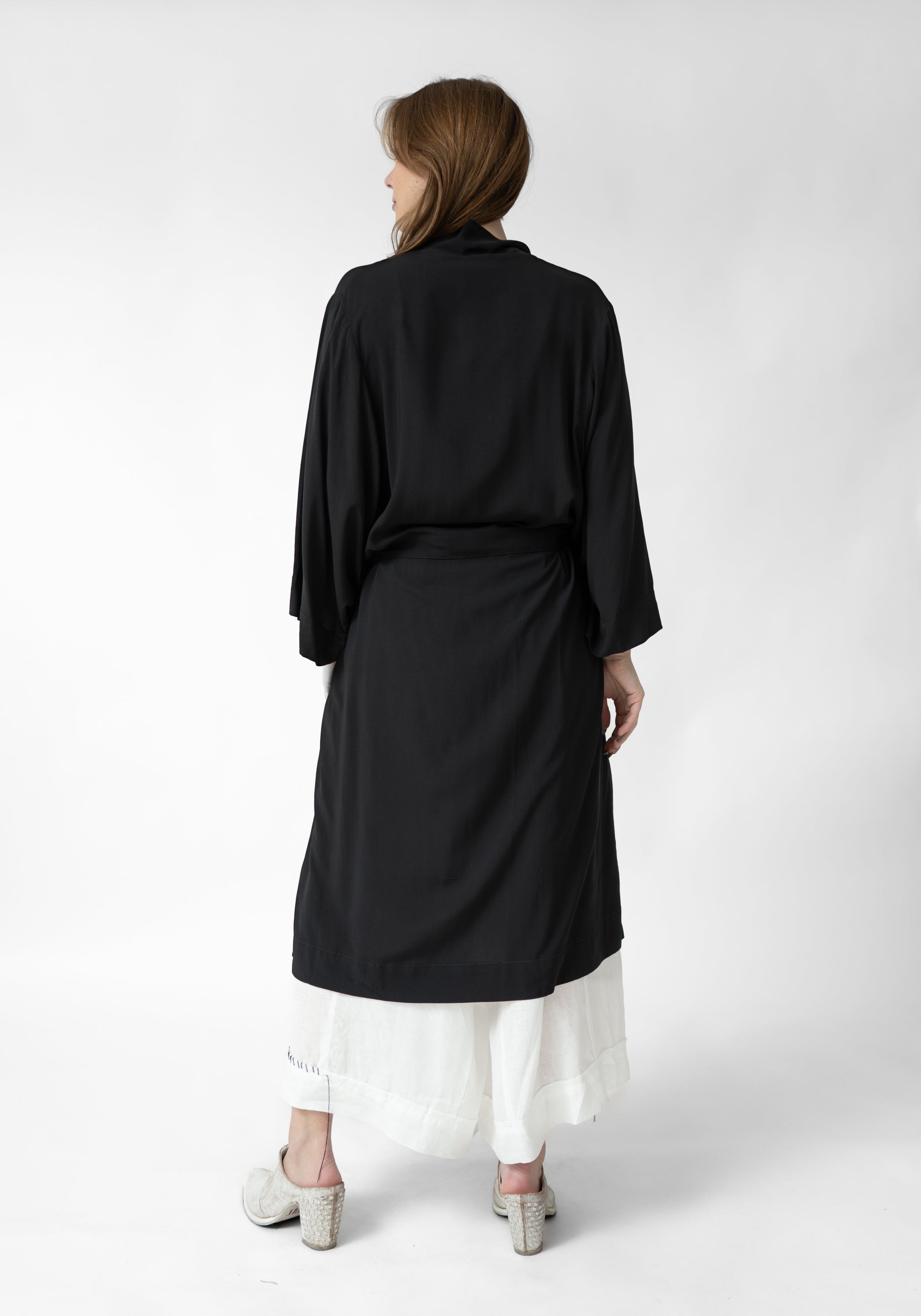Kinno Oversized Lightweight Tie Waist Jacket - December Thieves