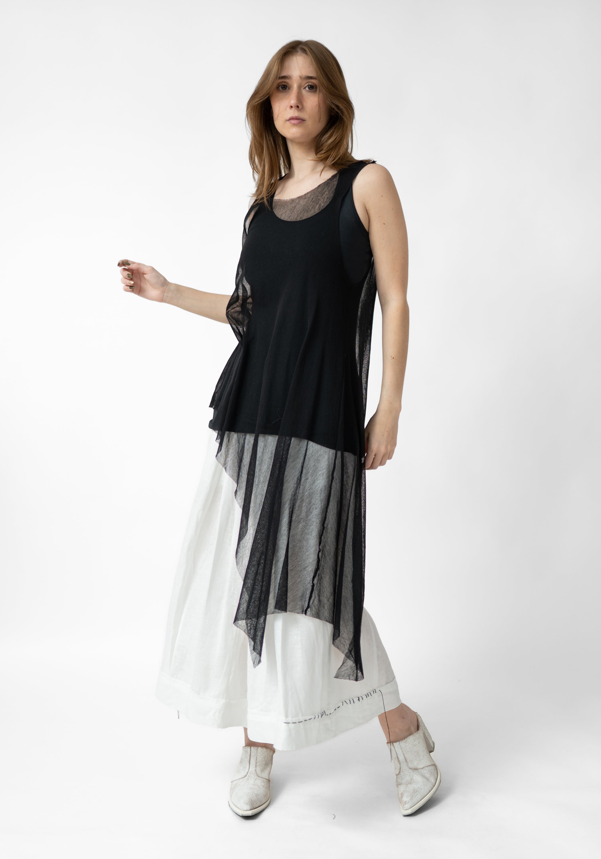 Shee Layered Mesh Tunic and Tank